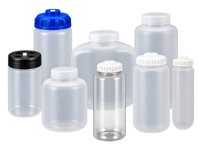 Laboratory centrifuge bottles