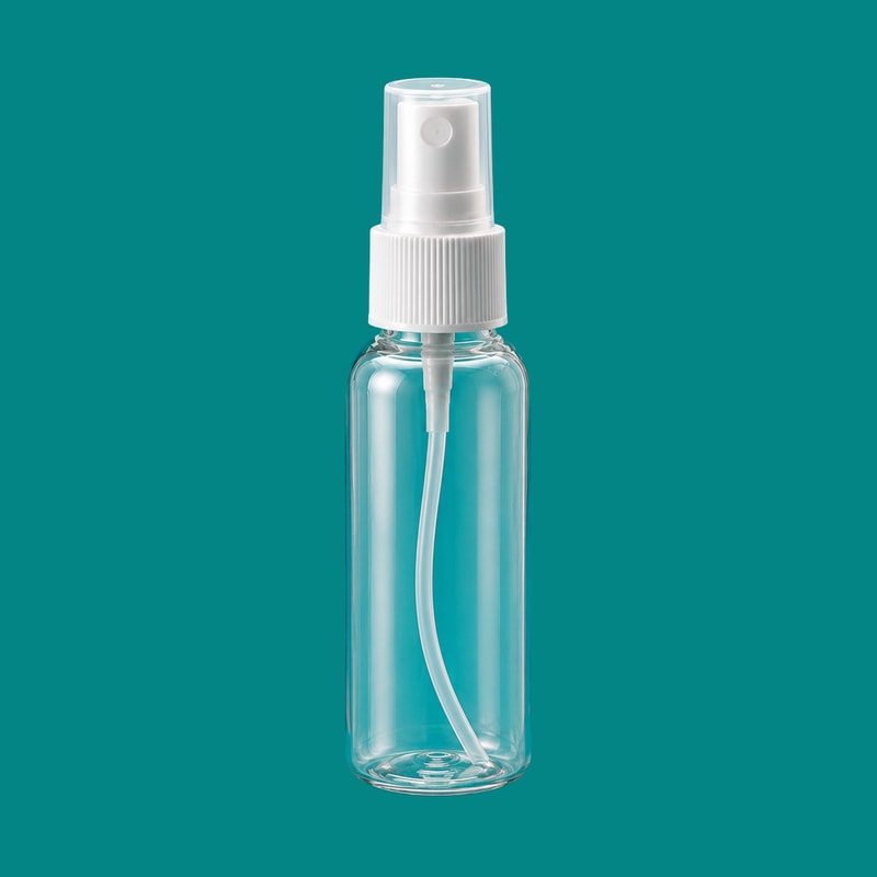 Clear PET Spray Bottles — 20 mL — SKU 82111