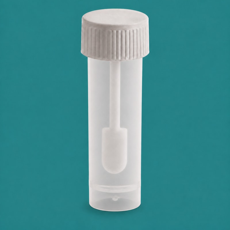 Empty PP Fecal Collection Tubes — 5 mL / 0.16 oz — SKU 90017NA