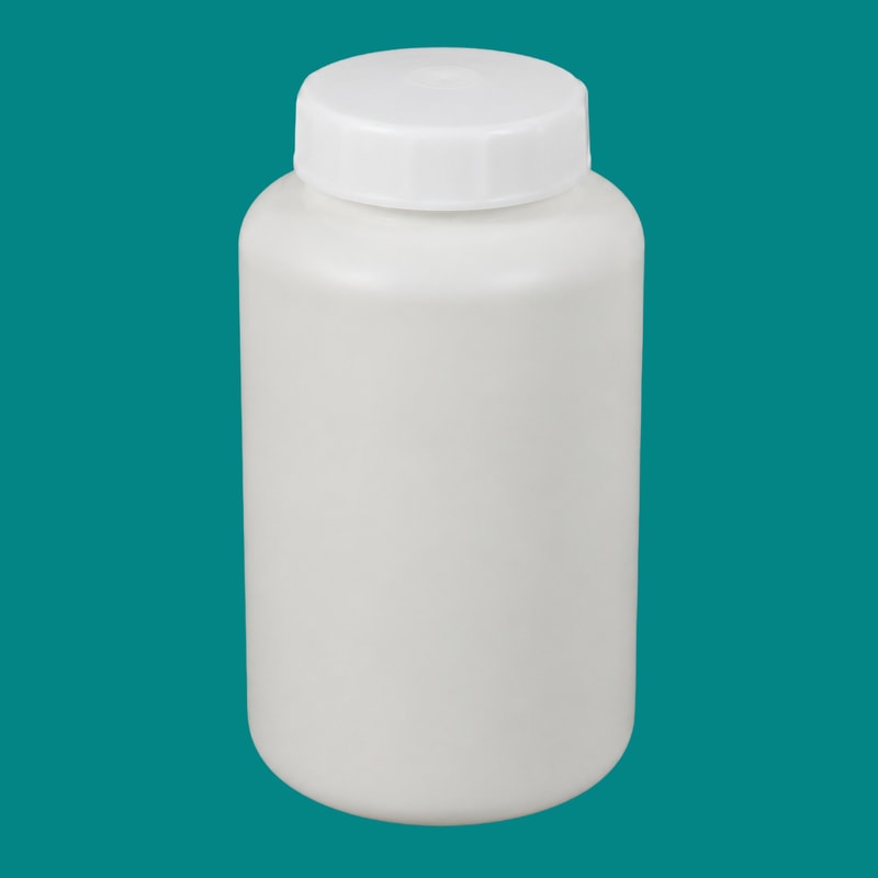 HDPE Flat-Bottom High-Speed Centrifuge Bottles — 900 mL — SKU 82548