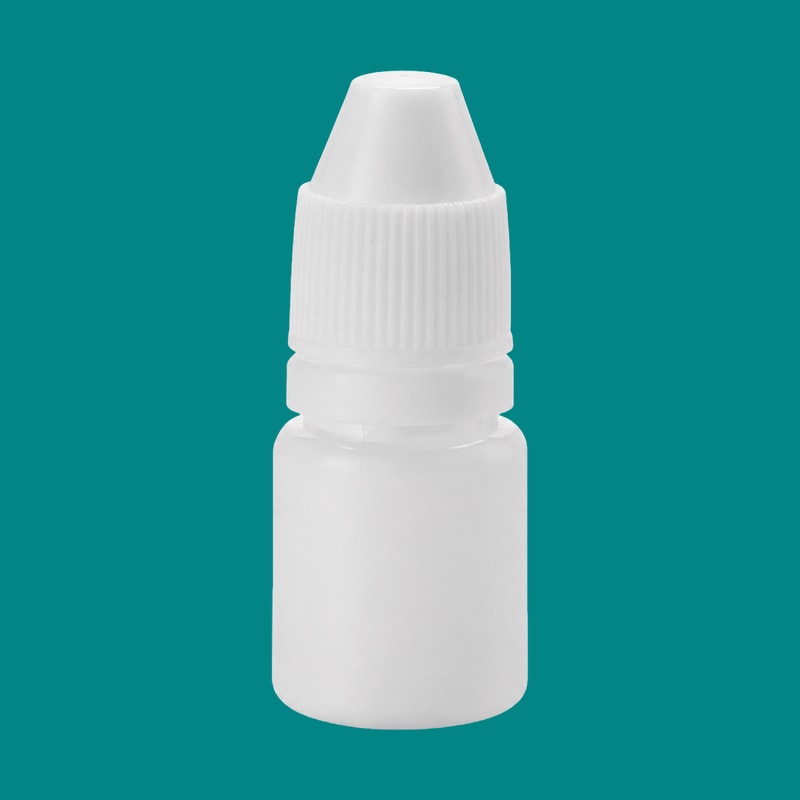LDPE dropper bottle with tamper-evident cap — 2 mL — SKU 82043