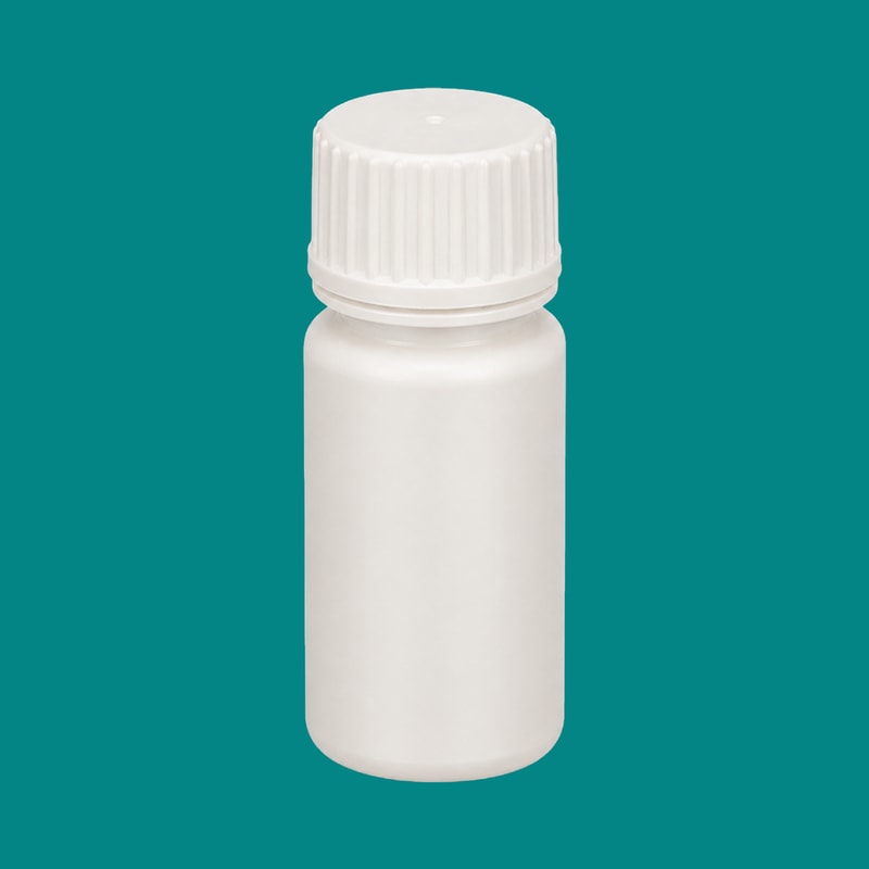Narrow-Mouth Natural HDPE Bottles — 4 mL — SKU 82116N