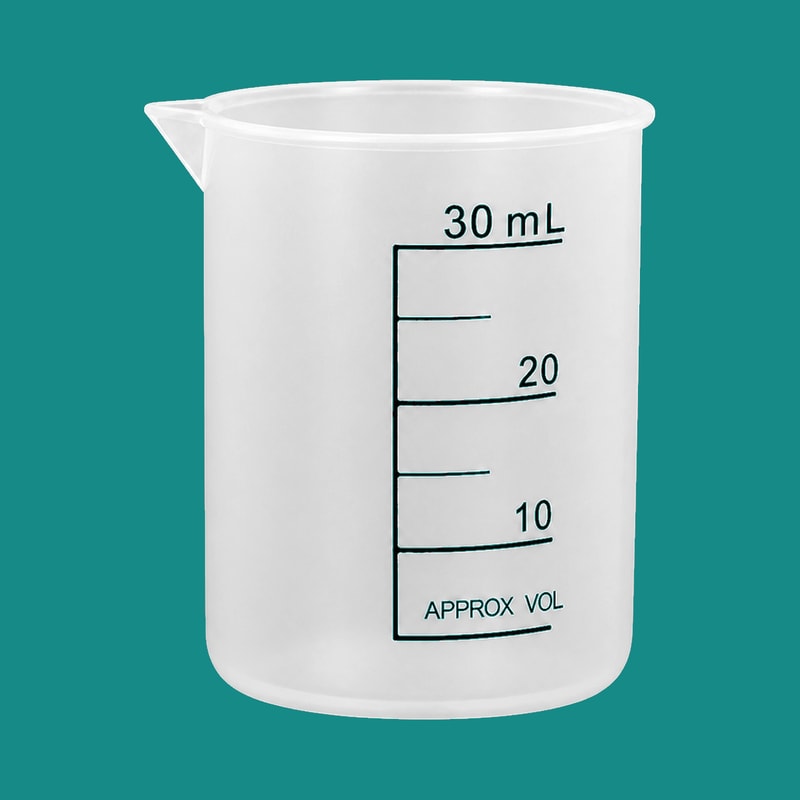 PP Griffin Low-Form Beakers — 30 mL — SKU 82507