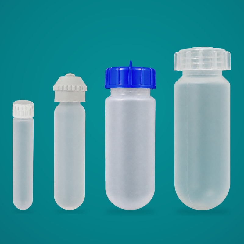 PP Screw-Cap Round-Bottom Centrifuge Tubes