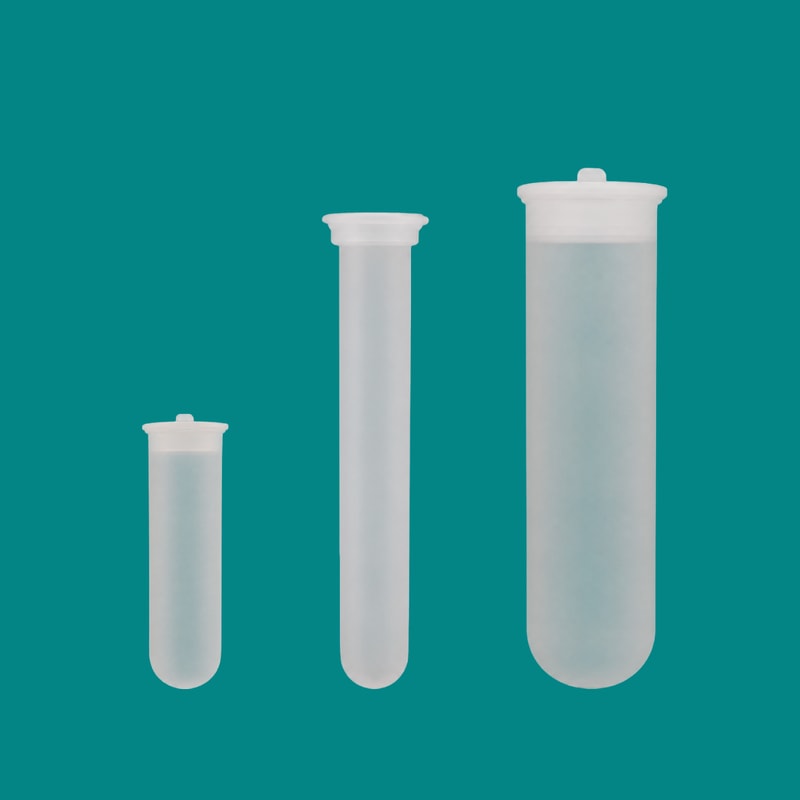 PP Removable-Cap Round-Bottom Centrifuge Tubes