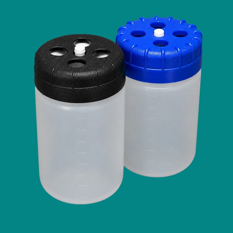 PPCO Four-Port High-Speed Centrifuge Bottles
