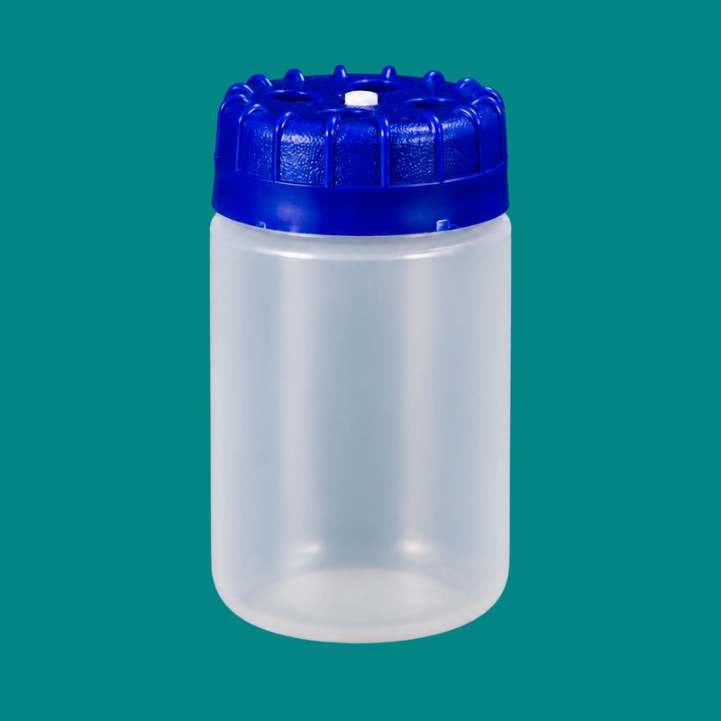 PPCO Four-Port High-Speed Centrifuge Bottles — 1000 mL — SKU 82555