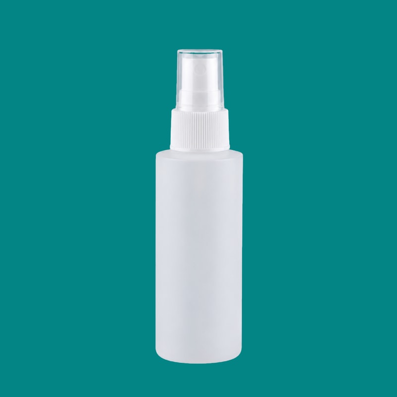 White HDPE Spray Bottles — 60 mL — SKU 82103
