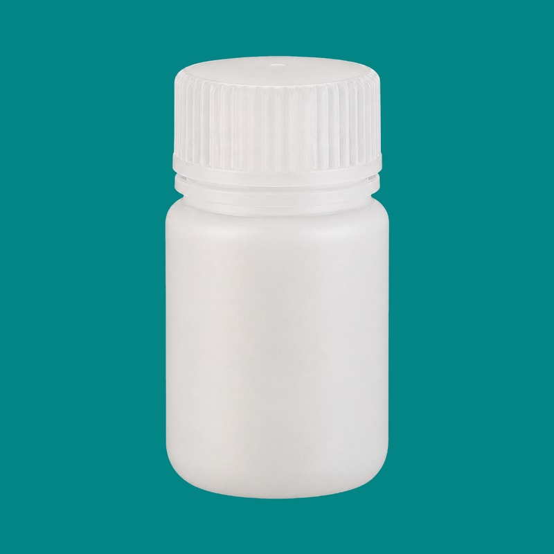 Wide-Mouth Natural HDPE Bottles — 30 mL — SKU 82037N